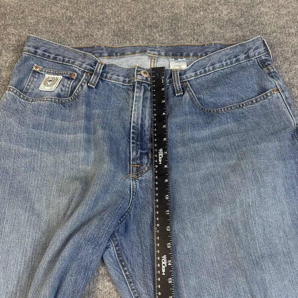 Cinch Jeans Mens 38x34 Blue Medium Wash Straight Leg Western Denim (40x34) - Picture 8 of 16